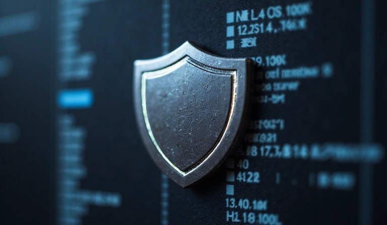 Shield icon representing security and protection